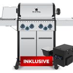 Broil King Baron S 490 IRX Gasgrill / Pelletgrill - mit Pelletmodul 400