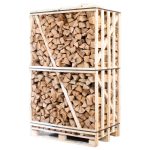 Palette Kammergetrocknetes gespalten Buchen Brennholz 25 cm – Bild 2