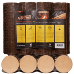 Runde Buche Briketts pallet 96 Packungen x 10 kg (960 kg) – Bild 5